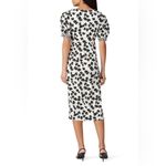 NWT Love, Whit by Whitney Port Floral Wrap Midi Dress Size S Black Photo 1