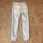 VERVET Los Angeles Womens Denim Jeans Light Wash Distressed Frayed Hem Size 30 Blue Photo 6