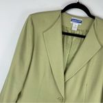 Pendleton Vintage 90s  Pastel Green Wool Blazer Jacket Photo 2