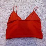 Aura Cute orange crochet design top Photo 1