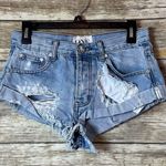 One Teaspoon Bandits Distressed Shorts Size 24 Photo 0