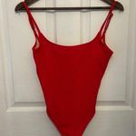 Cotton On BODY Women’s Red Scoop Back One Piece Cheeky Swimsuit Size XS NEW Photo 0