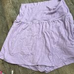 Aerie NWT  Lavender High-Waisted Shorts size L Photo 4