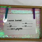 LC Lauren Conrad Lauren Conrad EUC striped bow tie back blouse Photo 7