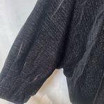 Gloria Vanderbilt  black and silver shimmering velvet top size 3X NWT Photo 3