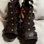 Jessica Simpson  wedges JS -Keddar LEATHER UPPER SIZE 7 NEW Photo 3