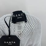 Santa Brands Sparkle Maxi Dress with Bow One Size White Size XS Photo 8