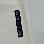 J.Crew NWT Womens Ivory Mid-Rise Frayed Hem Wide Leg Crop Pants Size 24T Photo 6