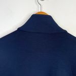 Chico's Zenergy Scuba Contrast Jacket Navy Blue Stretch Athleisure Women 3 XL New Photo 9