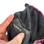 Torrid  Plus Size 3X Multicolored Swim‎ Bikini Top Underwire Pink Black White 3 Photo 11