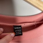 SheIn ‘Enjoy the Little Things’ Crewneck Pink Pullover (X-Large) Photo 4