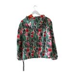 BLANKNYC Revolve Petal To The Metal Jacket in Leaf Print SZ S Green Photo 7
