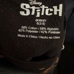 Disney  Sweatshirt Stitch Junior Small Black Bats Pumpkins Long Sleeve Halloween‎ Photo 2