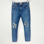 AGOLDE Sophie High Rise Skinny Crop Distressed Jeans Size 29 Photo 2