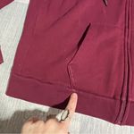 PINK - Victoria's Secret Victoria’s Secret PINK Burgundy Maroon Zip-Up Hoodie; Large Women’s Photo 1