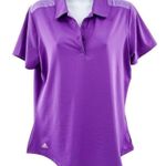 Adidas 2/$30  Ultimate 365 Colorblock Short Sleeve Athletic Polo Women's Medium Photo 2