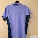 Lady Hagen  White and Blue Women’s Polo Shirt Photo 6