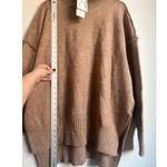 Commense Reverse Seam Hi Low Side Slit Oversized Sweater XL NWT Photo 2