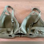 Athleta palm bra bikini top Eucalyptus Olive green size 34 b/c Photo 3