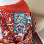 Johnny Was Johnny‎ Was Red Floral Jasmine Dress Medium M Photo 8
