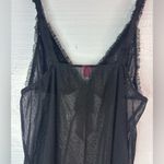Blu Chic M Romantic Babydoll Sheer Mesh Black Chemise Size M Photo 8