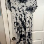 iVOIRE Boutique Brand Soft Black White Tie Dye Hi Photo 1