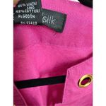 August Silk  sleeveless linen cotton blend top size Small Photo 4