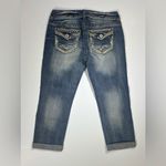 Wallflower Distressed Cropped Blue Jeans Size undefined Photo 3