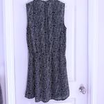 Hilary Radley Navy Blue & White Sleeveless Dress Photo 3