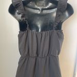 Velvet Torch  Black Ruffled Sheath Midi Dress Photo 5