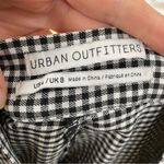 Urban Outfitters  Black & White Gingham Plaid Skinny Slim Trousers Dress Pants 4 Photo 6