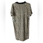 Catherine Malandrino  Leopard Print Pajama Set - Black and Tan Photo 1