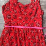 MARISSA WEBB Seraphina Print Dress 6 Red Photo 14