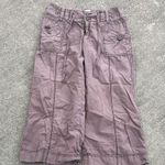 Hei Hei cargo capris brown mocha hiking convertible womens size 2 coffee neutral Photo 0