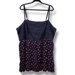Torrid Strawberry Print Navy Lace Camisole Top Women’s Size 5X Photo 6