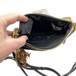 Vintage 80’s Nas Bag Leather Patchwork Crossbody Shoulder Bag Brown Photo 6