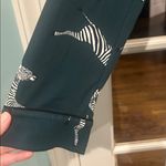 MasonGrey New Zebra print novelty sleep lounge shirt size Large luxe chic cozy Green Photo 3