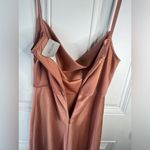 BHLDN  Cali Satin Charmeuse Midi Dress
'DESERT ROSE' Women's size 0 wedding event Photo 9