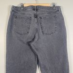 Abercrombie & Fitch ABERCROMBIE FITCH Jeans Women’s 14 Curve Love 90’s Baggy Button Fly LowRise Dark Photo 7