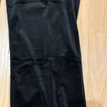 Juicy Couture Black Velour Track Pants Photo 3