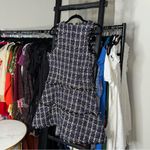 Likely Multi Tweed Jewel Fit & Flare Mini Dress in Blue Multi Photo 11