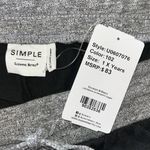 Suzanne Betro Simple by NWT Sz 1X Black - Thankful Heart Screenprint Sweatpants Photo 3