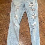American Eagle destroyed curvy super high rise 4 jeggings Photo 0