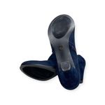 Journee Collection new  ᪥ Sanzi Zipper Ankle Booties ᪥ Navy Vegan Suede ᪥ 8.5M Photo 10