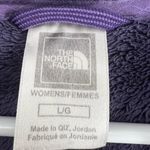 The North Face  Osito purple 1/4 zip hooded pocket pullover L outdoor casual Photo 6