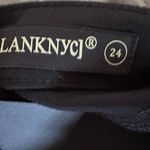 BLANK NYC 🆕  NWT SZ 24 MIDNIGHT TRAIN MAXI FRONT Black Pencil Skirt Photo 6