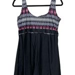 DANIFY Swim Dress One Piece Bathing Suit Black Pink Women’s Plus Size 50 / 18 Photo 7