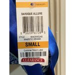 Morgan Taylor  Intimates Set Kimono Robe Chemise Night Slip Blue Floral Sm NWTS Photo 11