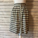 Corey Lynn Calter Black and Cream Striped Skirt Size 4 Photo 5