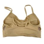 Lululemon  Nulu Front-Gather Yoga Bra Light Support B/C Cup Prosecco Beige Size 8 Photo 4